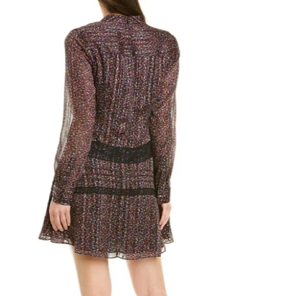 Like new Derek Lam 10 Crosby Floral Dress With Lace Trim - Picture 4 of 14